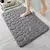 3d super tapete do banheiro paralelepípedos em relevo tapetes de banho absorven - comprar online