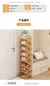 Imagem do Rack de sapato de bambu sem instalação de 2-6 camadas para uso doméstico, pra