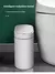 Lixeira automática de banheiro de 7l com tampa, lata de lixo pequena sem toque, - comprar online