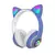 Imagem do Gato Colorido LED Smartphone Headphone, Telefone, Geek Gamer, Gatinho