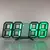 Imagem do 3D LED Digital Despertador, Relógio de parede, Hora, Dados, Temperatura, Casa,