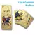 Pokémon Gold Metal Cards, Black Vmax GX Card Box, Mewtwo, Charizard, Pikachu, C - comprar online