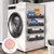 Prateleiras magnéticas de cozinha, geladeira, máquina de lavar, rack lateral,