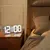 3D LED Digital Despertador, Relógio de parede, Hora, Dados, Temperatura, Casa, na internet
