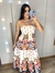 Vestido lastex - branco - comprar online