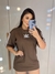 Camisão Adiddas - marrom - comprar online