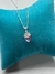 Colar de Prata 925 Com Pingente Coração Rosa e Zircônias Detalhadas - comprar online