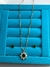 Conjunto Colar e Brinco com Zircônia Flor - Folheado Ouro 18K - comprar online