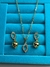 Conjunto Colar e Brinco Ponteira Cravejada com Esfera - Folheado Ouro 18K - comprar online