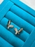 Brinco Folheado a Ouro 18k e Prata Borboleta Com Micro Zircônias - comprar online