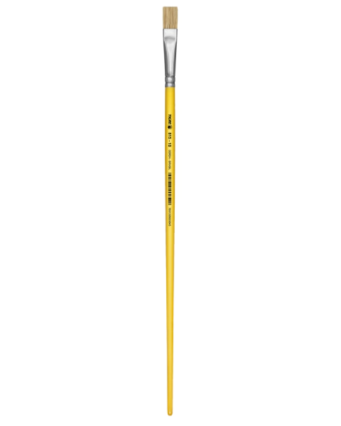 Imagen de PINCEL ARTISTICO CHATO CERDA NATURAL SERIE 815 TIGRE