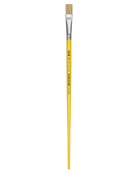 PINCEL ARTISTICO CHATO CERDA NATURAL SERIE 815 TIGRE - tienda online