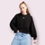 Buzo overzise cuello redondo de mujer - LUG STORE
