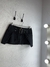 Mini de jeans con cinto