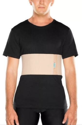 FAIXA TORACICA ELASTICA 15 CM M CHANTAL - comprar online