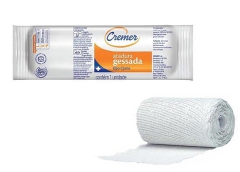 ATADURA GESSADA 20CM X 4MT TIPO CYSNE CREMER