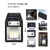 Luminária Solar de LED para Áreas Externas – Modelo 666-3W – Energia Sustentável