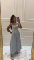 Imagem do Vestido Listra Azul