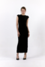 Vestido midi tubo tule - AMANNA