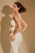 Vestido Midi Detalhe Asa Delta Malha - comprar online