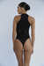 Body nadador recortes malha tule - comprar online