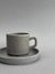 Set x6 Taza y plato - Simil piedra - INDI.