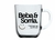 Caneca Toronto 300mL Vidro Incolor com Decorações de Frases Nadir - comprar online