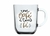 Caneca Toronto 300mL Vidro Incolor com Decorações de Frases Nadir na internet