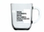 Caneca Toronto 300mL Vidro Incolor com Decorações de Frases Nadir - Casa Daliana