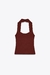TOP HALTER ELÁSTICO FRUNCES - comprar online