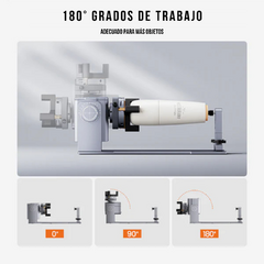 Torno Rotary Chuck | Algolaser – Grabado Multifunción Profesional - comprar online