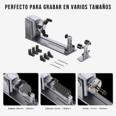 Torno Rotary Chuck | Algolaser – Grabado Multifunción Profesional - Kennen Store