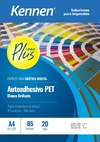 Vinilo Sicker PET Blanco brillo Autoadhesivo Inkjet A4 - comprar online
