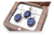 Imagen de Aros + Dije Enjoyas Jewels Ovalado Plata 925 Piedras
