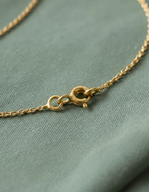 Cadena Enjoyas Jewels Rolo Plata Oro 50cms