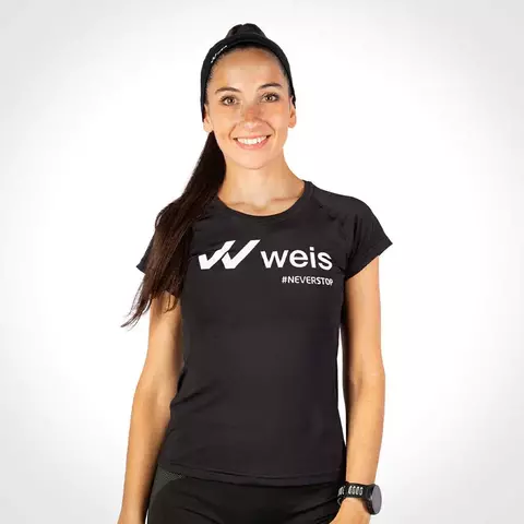 Remeras ROOTS Weis Dama / NEGRO - comprar online