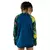 Remeras UV Mangas Largas Azul con Flores - todotermicosn