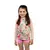 Remeras UV Mangas Largas Rosa con Flores - comprar online