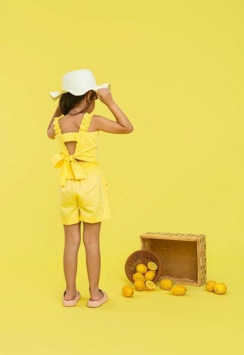 Conjunto Sara Amarelo