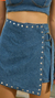 Short Saia Hadassa Azul médio
