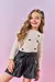 BLUSA INFANTIL MENINA BORDADO CORAÇÕES CINTI - comprar online