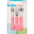 KIT 3 TALHERES ESTRELINHA ROSA BUBA - comprar online