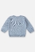 BLUSÃO EM TRICOT URSOS AZUL UP BABY na internet