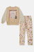 CONJUNTO INFANTIL MENINA BLUSÃO E LEGGING URSINHOS CINTI - Pipoca Pipoquinha | Moda infantil