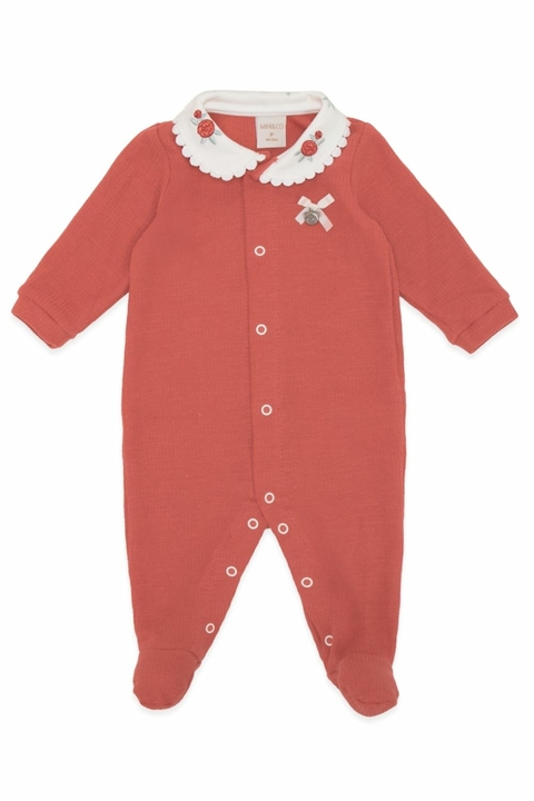 MACACÃO COM GOLINHA EM TRICOT PICNIC MINI&CO