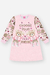 VESTIDO INFANTIL URSINHOS ROSA CINTI - Pipoca Pipoquinha | Moda infantil