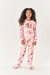 PIJAMA INFANTIL MENINA BLUSÃO E CALÇA PELO DOG ROSA CINTI - comprar online