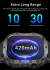 Smartwatch Lige com pulseira de aço inoxidável. - loja online