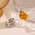 Anillo Chunky - Plateado - comprar en línea