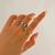 Anillo Estrella de Mar - Plateado en internet